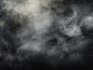 Excellent Dramatic and moody depiction of swirling fog storm clouds and rain mist