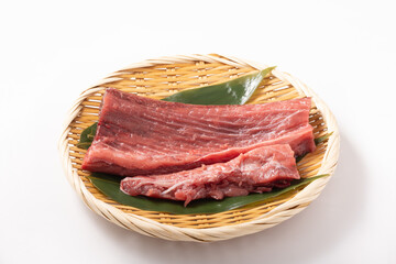 （長崎県産）本マグロ　解体（赤身　血合い）