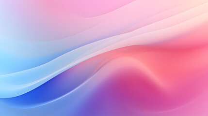 Obraz premium Digital colorful soft curves abstract poster web background