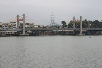 bridge over the river