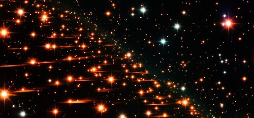 Starfield, cosmic dust, galaxy, space background, science fiction