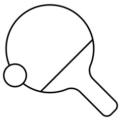 pingpong sport icon