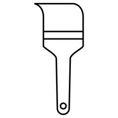 paint brush icon illustration