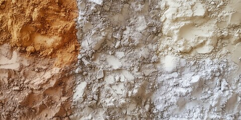 Obraz premium Accurate mortar mix ensures perfect sand, cement, and water ratio for durable construction, optimizing strength and longevity of structures.