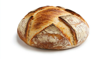 Sourdough Bread, white background