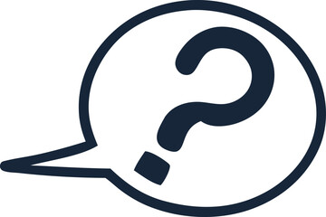 question mark bubble