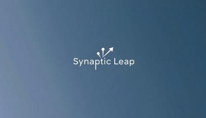 Obraz premium Synaptic Leap: A Symbol of Connections and Progress in Innovation and Technology