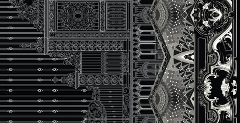 Energetic designs ideal for statement fashion, bold wall art, and decorative textiles.