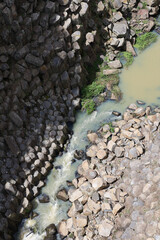 Prismas basálticos, Huasca de Ocampo, Hidalgo