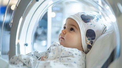 Diagnostic ai tools enhancing pediatric healthcare hospital environment medical imaging technology concept
