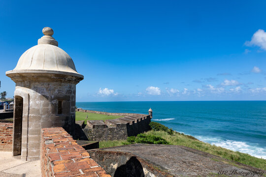 Old Fort in Castillo San Felipe del Morro - Powered by Adobe