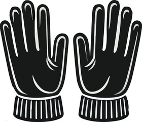 gloves vecctor