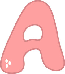 Ciute Alphabet Letter