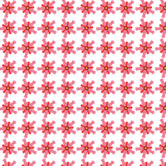 seamless pattern with snowflakes