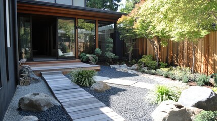 Serene Japanese Garden Design: Tranquil Backyard Oasis