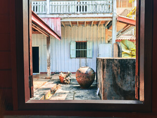Old house in the park, Chiangmai, Thailand.
