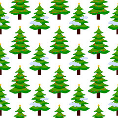 Christmas Tree Background Pattern