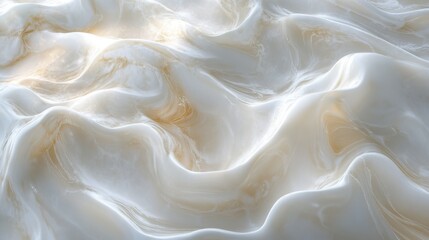 Obraz premium The image is of a white fabric with a wave pattern