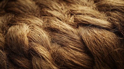 Fototapeta premium A close up of a person's hair with a lot of texture