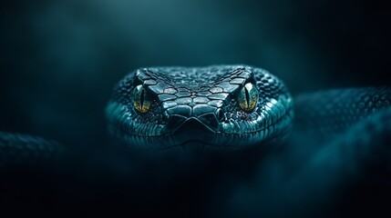 close up of a snake