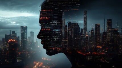 person in the city