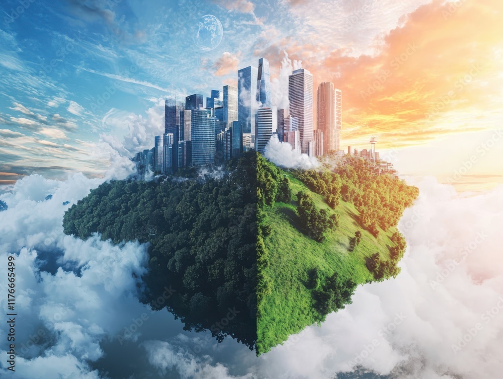 Poster climate change mitigation program integrating technology for sustainable urban development global ci