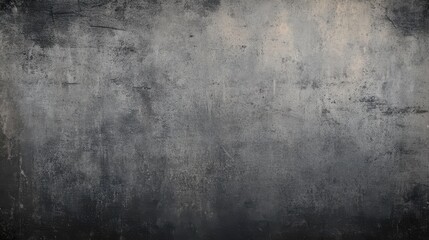 Fototapeta premium A grey wall with a few spots of white paint
