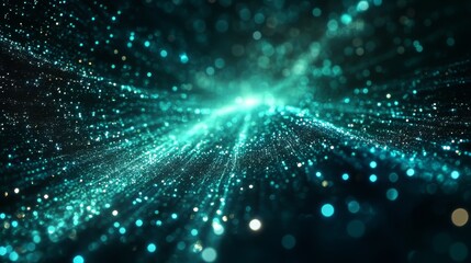 Obraz premium abstract binary code