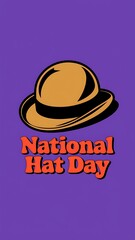 Celebrate National Hat Day with Stylish Design, Banner, and Background