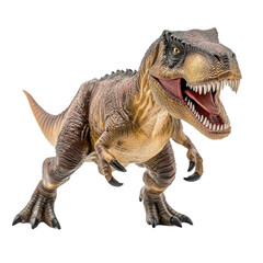 Tyrannosaurus Rex Dinosaur Isolated on White Background for Educational Purposes on transparent background