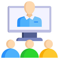 Video Conference Icon