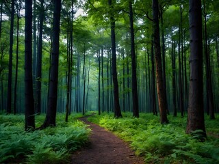 Fototapeta premium elegant forest background