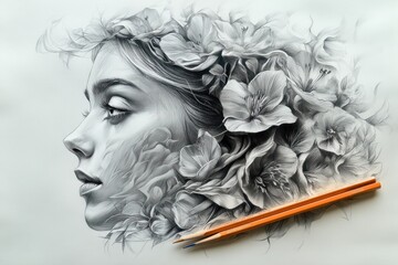 Here's a 10-word (or less) description of the image: Graphite