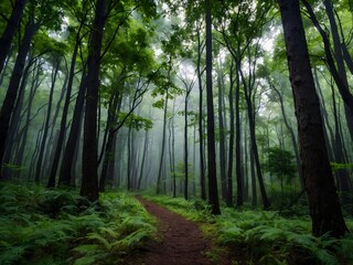 Fototapeta premium elegant forest background