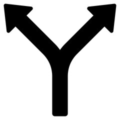 Y Intersection Icon