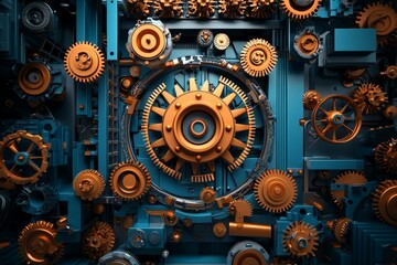 A Vivid and Colorful Scene of a Fun-filled Amusement Park Featuring Towering Ferris Wheels Surrounded by Exciting Rides and Joyful Visitors on a Bright Sunny Day