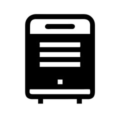 Fototapeta premium dehumidifier icon design