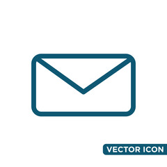 Simple Mail Icon Design Template 