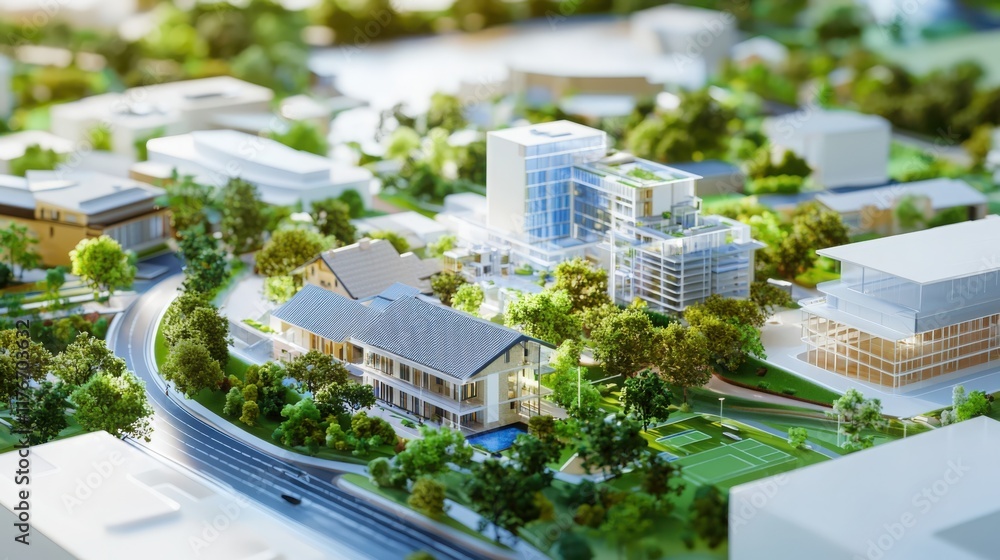 Poster community development strategies for urban planning sustainable architecture project implementation 