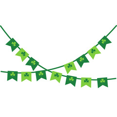 St. Patrick's Day Flag Decoration