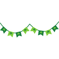 St. Patrick's Day Flag Decoration
