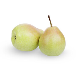 Ripe pears isolated on transparent background. (.PNG)