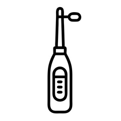 electric toothbrush icon design