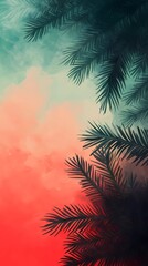 Obraz premium Dreamy blurred golden lights nestled in green pine branches a minimalist and festive holiday-inspired design style comic book style