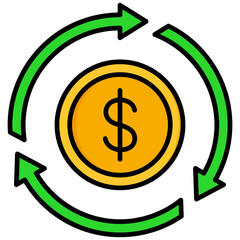 Cash Flow Icon