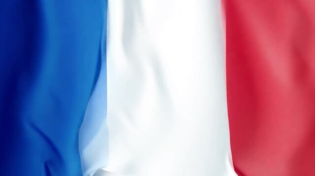french flag with white background