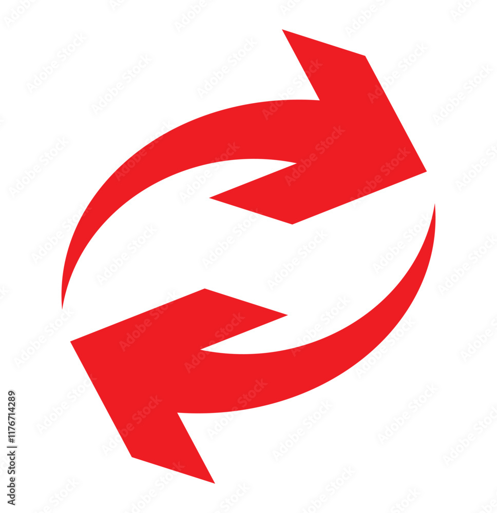 Poster circle arrow icon set. circular arrow icon, refresh, reload. set of circle arrows rotating on white 