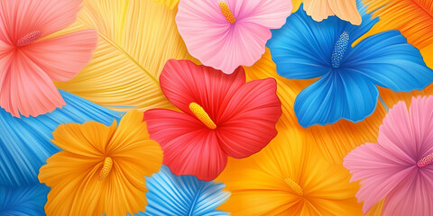 Obraz premium Blumen aus Papier - Muttertag - Valentinstag Hochzeit und sonstige Feierlichkeiten. Karte Banner mit Platz für Text