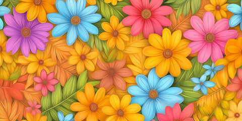 Obraz premium Blumen aus Papier - Muttertag - Valentinstag Hochzeit und sonstige Feierlichkeiten. Karte Banner mit Platz für Text
