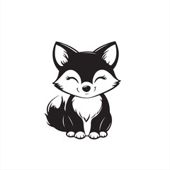Cute Dog Character - Vector Illustration
